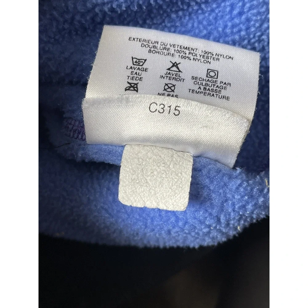 Patagonia 90's Synchilla Fleece Jacket Charcoal Blue Size L Used